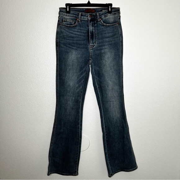 NWOT Judy Blue Courtney Tummy Control Bootcut High Waisted Jeans Size 11 Long - Picture 1 of 9